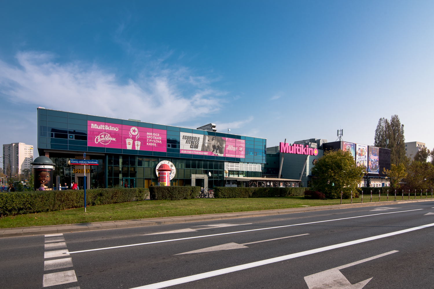 Zdjęcie architektury budynku Multikino